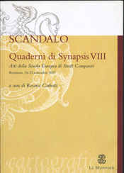 SCANDALO. QUADERNI DI SYNAPSIS VIII