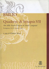 ESILIO. QUADERNI DI SYNAPSIS VII