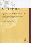 METROPOLIS. QUADERNI DI SYNAPSIS IX
