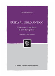 GUIDA AL LIBRO ANTICO