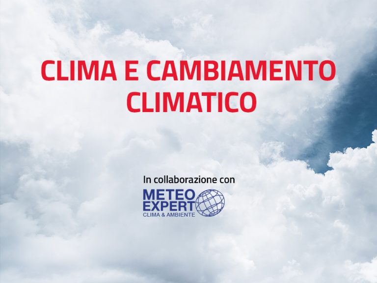 Clima e cambiamento climatico con Meteo Expert
