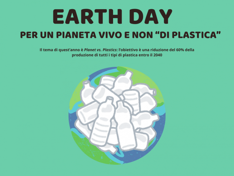 Earth Day: per un Pianeta vivo e non “di plastica”