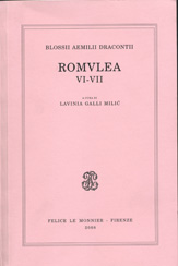 BLOSSII AEMILII DRACONTII, ROMULEA VI-VII
