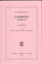 CARMINA LIBER IV – Q. HORATII FLACCI