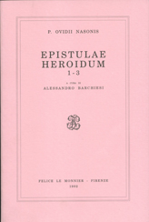 P. OVIDII NASONIS EPISTULAE HEROIDUM 1-3