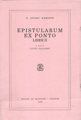 P. OVIDII NASONIS EPISTULARUM EX PONTO LIBER II